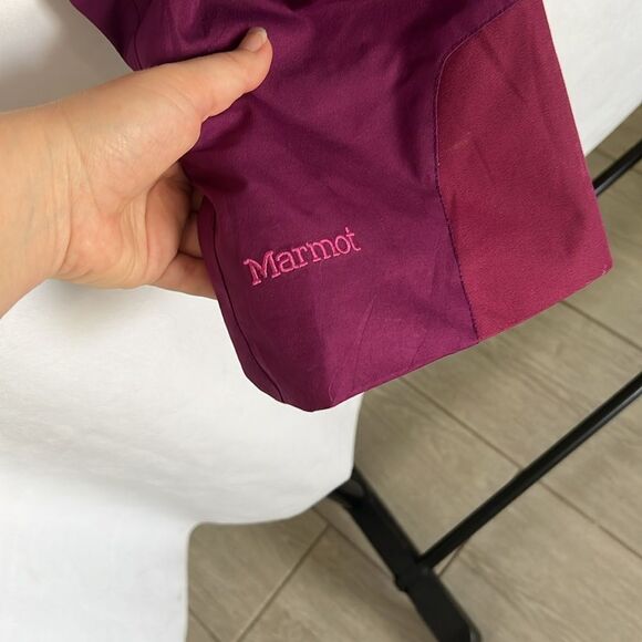 Marmot Kids Snowboarding Pants Size Large Ski Snow Girls Winter Plum Purple - Picture 3 of 9